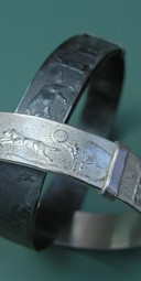 silver farmyard bangle