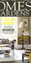 editorial in Homes and Gardens